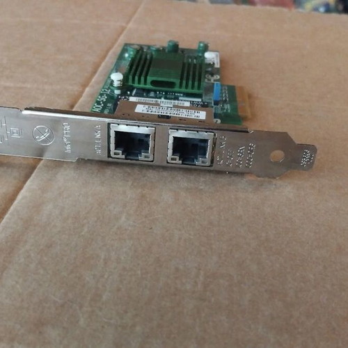 SuperMicro AOC-SG-I2 PCI Express Dual Port Gigabit Network Adapter card like new