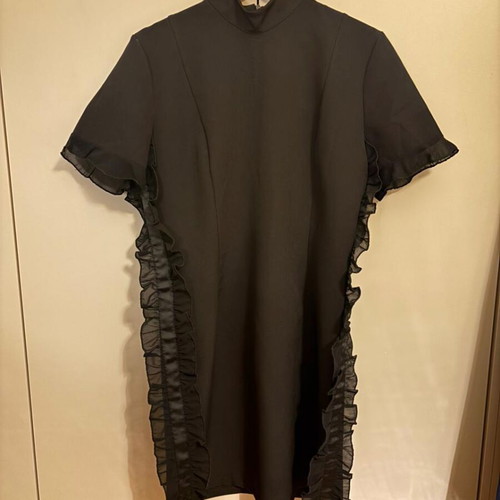 Italian midi dress new, black, size L
