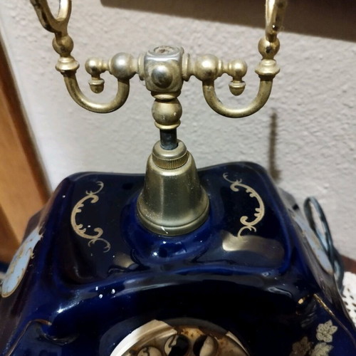 Limoges porcelain antique telephone used
