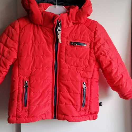 Babyface warm jacket with hood for 4-7 months like new