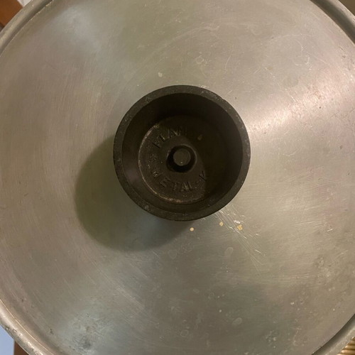 Flambo Metal pot used, old large