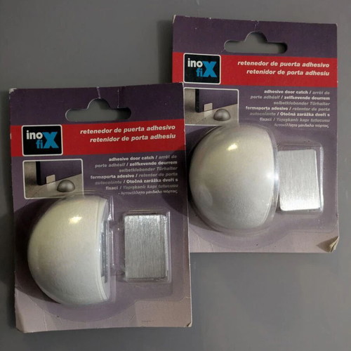 Magnetic Door Stop White Matte Plastic new