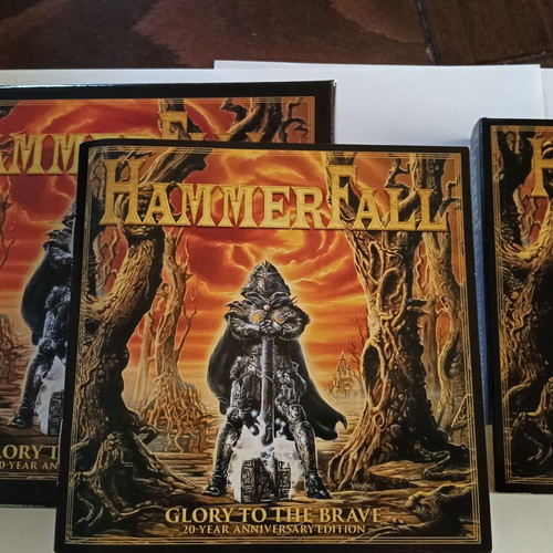 HammerFall Glory To The Brave and Dimmu Borgir Abrahadabra box set