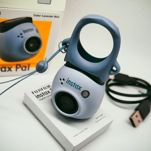 Fujifilm Instax PAL Lavender Blue digital camera new, full kit