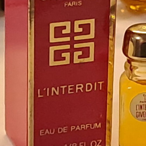 Givenchy L'Interdit Eau de Parfum 4ml vintage μινιατούρα