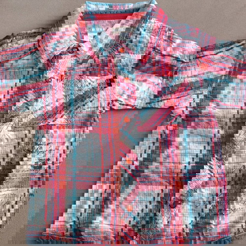 Πουκάμισα κοντομάνικα σαν καινούργια, πακέτο 2 τεμάχια, 23 μηνών