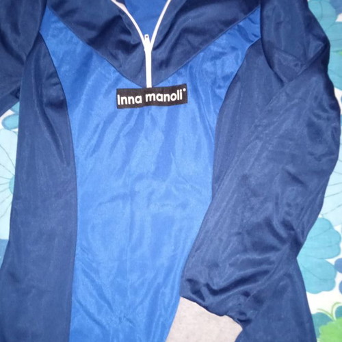 Inna manoli midi dress like new, blue