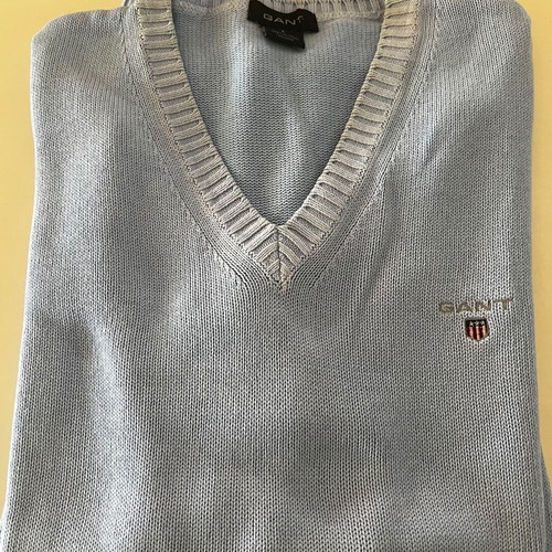 GANT sweater used, cotton, blue, summer, size L