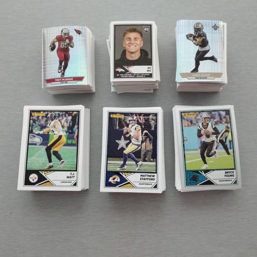 Panini NFL 2024 stickers and trading cards bundle like new, 585 pcs