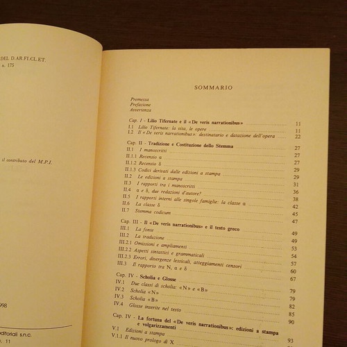 Academic book Lilio Tifernate like new, 1998, Italian