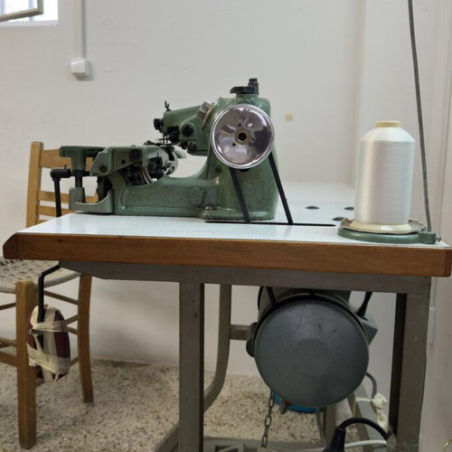 U.S. Blind Stitch Machine with industrial table and motor