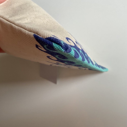 Summer wallet new, linen 16x12cm
