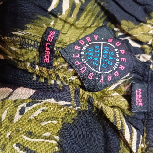 Superdry shorts multicolor like new, size L 40 12