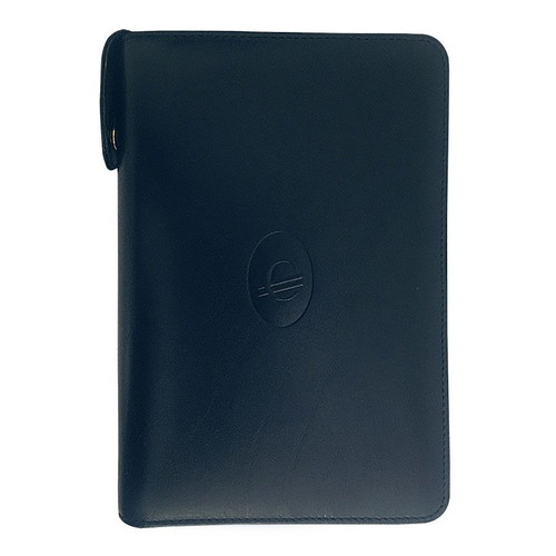 Organiser box with zipper A5 dark blue new