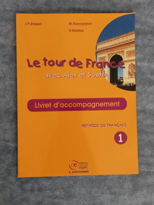 Le tour de France 1 Livret d'accompagnement like new