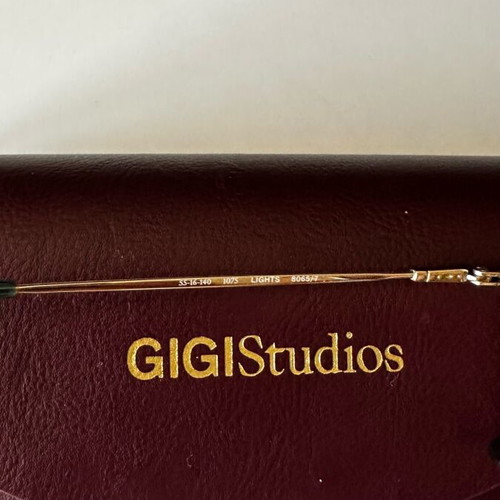 GIGIStudios eyeglasses like new, gold color