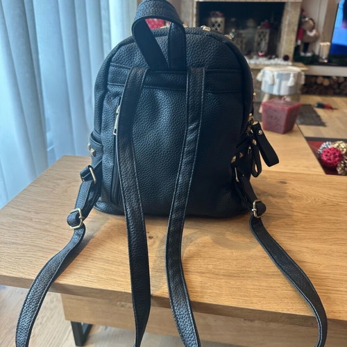 Black backpack with studs like new