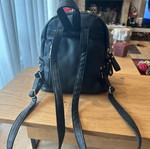 Black backpack with studs like new