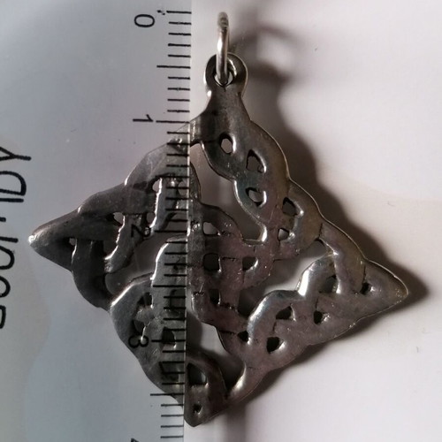 Silver 925 pendant with Celtic design new