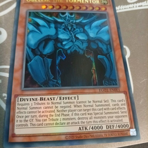 Yu-Gi-Oh! cards Slifer the Sky Dragon EGS1-EN001 set of 3 new