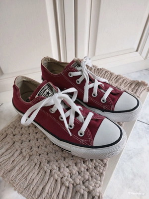 All Star authentic burgundy sneakers new, size 36