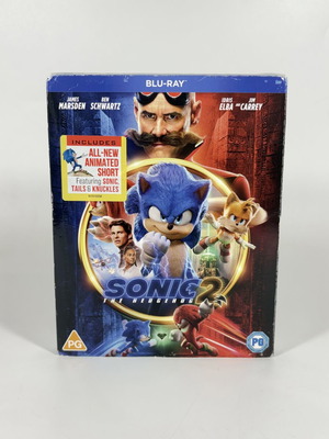 Sonic The Hedgehog 2 Blu-ray new, with English subtitles