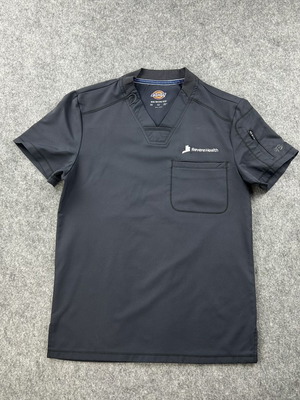 Dickies Medical Scrub Top unisex gray XS like new