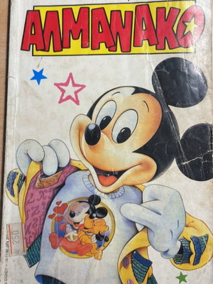 Mickey Mouse Almanac used, 1990 edition