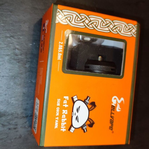 Hellvape Fat Rabbit atomizer used with Vaporesso GT cores resistors