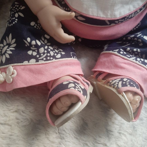 Adora Chinese doll like new, handmade with complete outfit and sandals