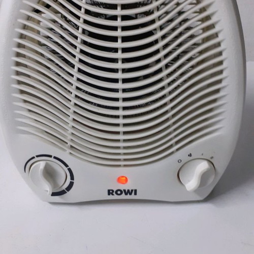Floor fan heater used, 22x30 cm