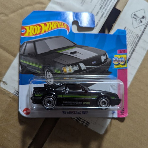 Hot Wheels '84 Mustang SVO new