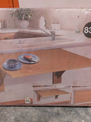 Πτυσσόμενο τραπέζι τοίχου Paget καινούργιο, ξύλινο