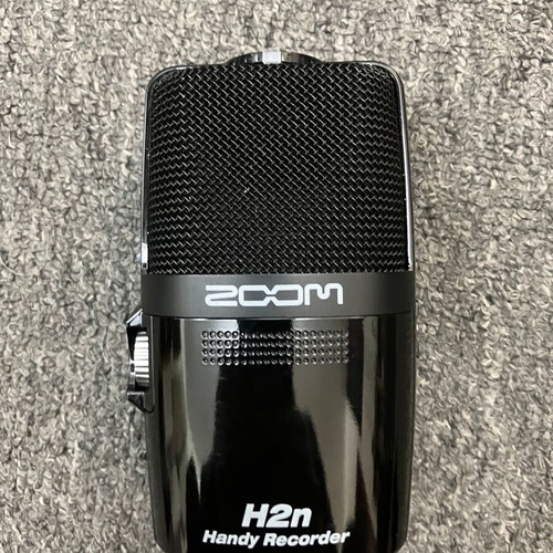 Zoom H2N Handy Recorder with Rode Lav Go microphone used