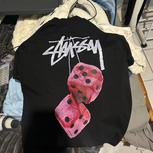 Stussy black blouse size S like new