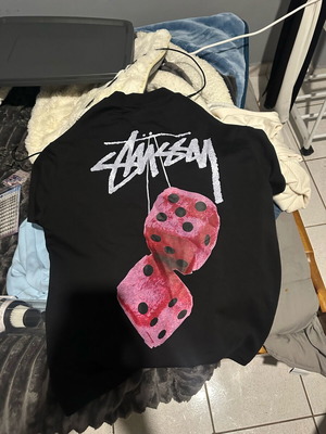 Stussy black blouse size S like new
