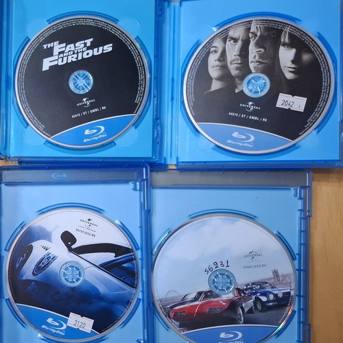 Fast & Furious collection 4 Blu-ray like new with Greek subtitles