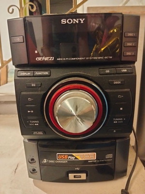 Sony Genezi MHC-EC79 mini Hi-Fi ηχοσύστημα