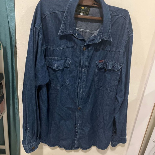 Jean shirt Ruichang Fashion XL like new, blue
