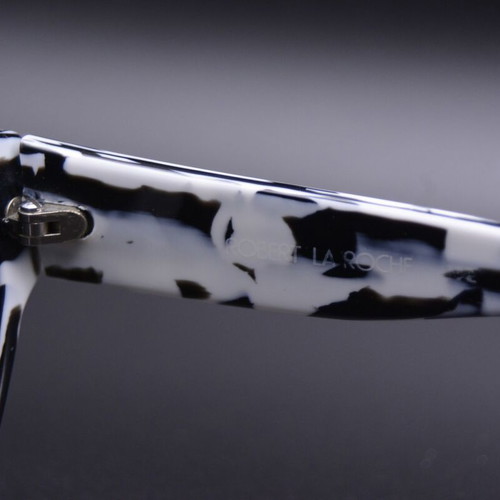Robert La Roche Mod 277 sunglasses, black and white, vintage 80s