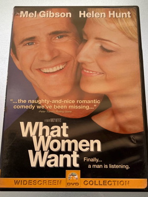 What Women Want DVD μεταχειρισμένο, κωμωδία, αισθηματική