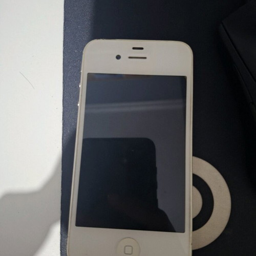 Iphone 4s used white 8GB without cable