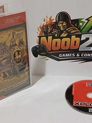 Age of Empires Gold Edition PC used game with The Rise of Rome expansion