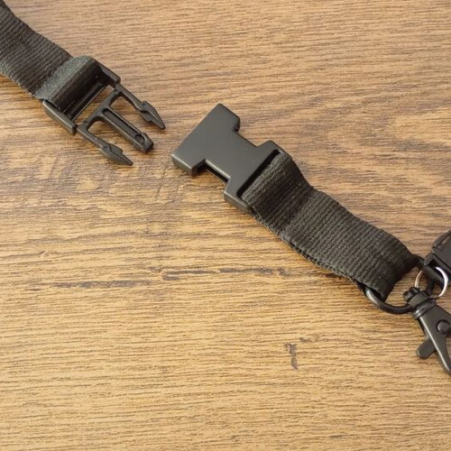 Badge and key lanyard new with quick release buckle