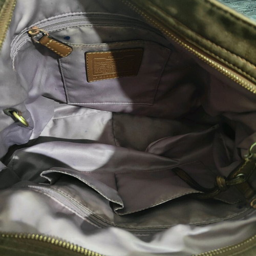Coach Zoe shoulder bag and KEM leather backpack used