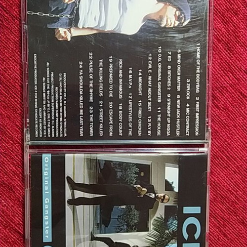 Ice-T OG Original Gangster CD like new, hip-hop