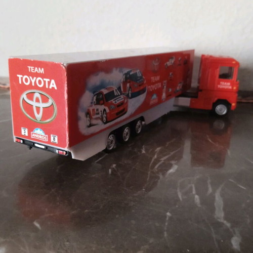 Renault truck wrc TOYOTA TEAM like new, 29cm