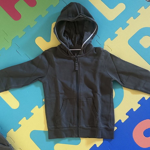 Mothercare tracksuit with hoodie, green, size 110 cm, 4 years