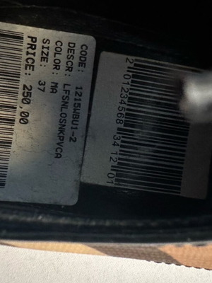Burberry shoes size 37 like new, black