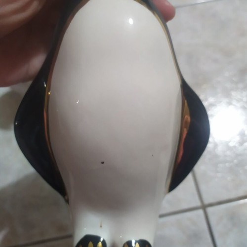Set of 3 vintage porcelain penguins